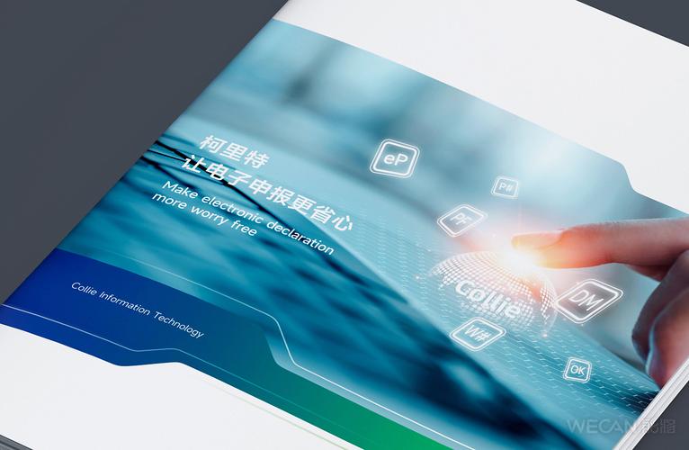 科技信息咨詢服務的視覺呈現(xiàn) 軟件與IT畫冊設計策略